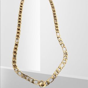 Plated Men Gold Chain Cuban link